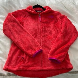 The North Face fur jacket